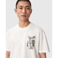 Снимка на ALLSAINTS МЪЖКА БЛУЗА SERAPH SHORT SLEEVE CREW CHALK WHITE 4