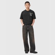 Снимка на ALLSAINTS МЪЖКА БЛУЗА WYVERN SHORT SLEEVE CREW WASHED BLACK 3