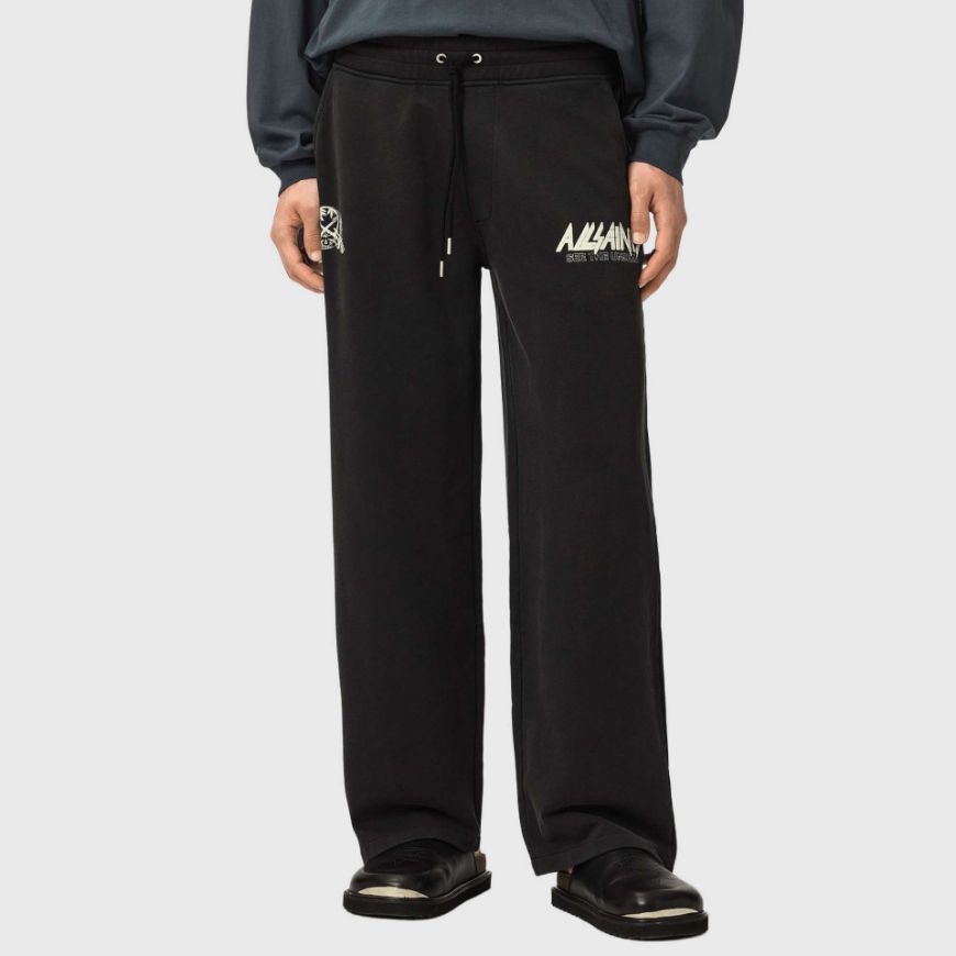Снимка на ALLSAINTS МЪЖКИ ПАНТАЛОН CHROMIUM SWEATPANTS WASHED BLACK