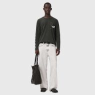 Снимка на ALLSAINTS МЪЖКА БЛУЗА UPSTAGED LONG SLEEVE CREW WASHED BLACK 6