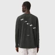 Снимка на ALLSAINTS МЪЖКА БЛУЗА UPSTAGED LONG SLEEVE CREW WASHED BLACK 2