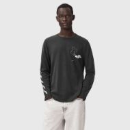 Снимка на ALLSAINTS МЪЖКА БЛУЗА UPSTAGED LONG SLEEVE CREW WASHED BLACK 1