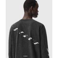 Снимка на ALLSAINTS МЪЖКА БЛУЗА UPSTAGED LONG SLEEVE CREW WASHED BLACK 4