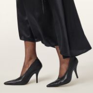 Picture of ALLSAINTS WOMEN'S VERA COURT SHOES BLACK 6