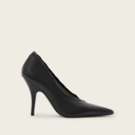 Picture of ALLSAINTS WOMEN'S VERA COURT SHOES BLACK 1