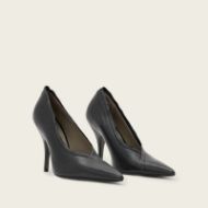 Picture of ALLSAINTS WOMEN'S VERA COURT SHOES BLACK 2