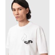 Снимка на ALLSAINTS МЪЖКА БЛУЗА UPSTAGED SHORT SLEEVE CREW CHALK WHITE 3