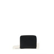 Picture of ALLSAINTS WOMEN'S LENA HEX ZIP WALLET BLACK/SILVER 4