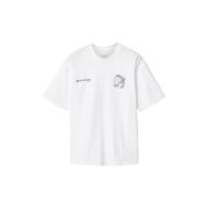 Снимка на ALLSAINTS МЪЖКА БЛУЗА CALLER SHORT SLEEVE CREW ASHEN WHITE 7