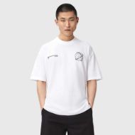 Снимка на ALLSAINTS МЪЖКА БЛУЗА CALLER SHORT SLEEVE CREW ASHEN WHITE 1