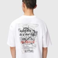 Снимка на ALLSAINTS МЪЖКА БЛУЗА CALLER SHORT SLEEVE CREW ASHEN WHITE 5