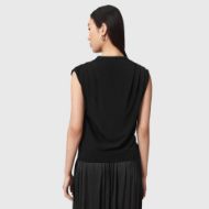 Picture of ALLSAINTS WOMEN'S EMERSON TOP BLACK 2
