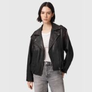 Снимка на ALLSAINTS ДАМСКО ЯКЕ SAMINA BIKER BLACK/BROWN 3
