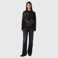 Picture of ALLSAINTS WOMEN'S UNWIND JUMPER BLACK 4