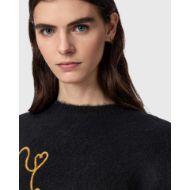 Picture of ALLSAINTS WOMEN'S UNWIND JUMPER BLACK 3
