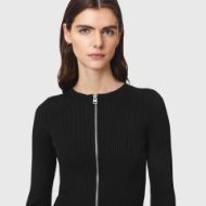 Снимка на ALLSAINTS ДАМСКА ЖИЛЕТКА CRUZ ZIP CARDIGAN BLACK 3