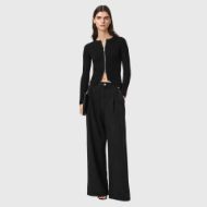 Снимка на ALLSAINTS ДАМСКА ЖИЛЕТКА CRUZ ZIP CARDIGAN BLACK 5