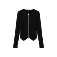 Снимка на ALLSAINTS ДАМСКА ЖИЛЕТКА CRUZ ZIP CARDIGAN BLACK 7