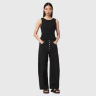 Снимка на ALLSAINTS ДАМСКИ ДЕНИМ CARTER BUTTON JEANS OVERDYED BROWN 5