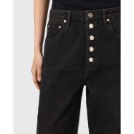 Снимка на ALLSAINTS ДАМСКИ ДЕНИМ CARTER BUTTON JEANS OVERDYED BROWN 3
