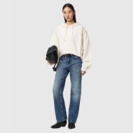 Picture of ALLSAINTS WOMEN'S CIARA HOODY FOSSIL WHITE 7