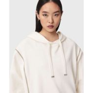 Picture of ALLSAINTS WOMEN'S CIARA HOODY FOSSIL WHITE 3