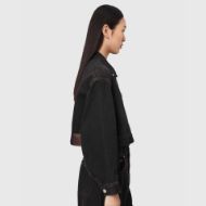 Снимка на ALLSAINTS ДАМСКО ЯКЕ BLINK CROPPED JACKET OVERDYED BROWN 3