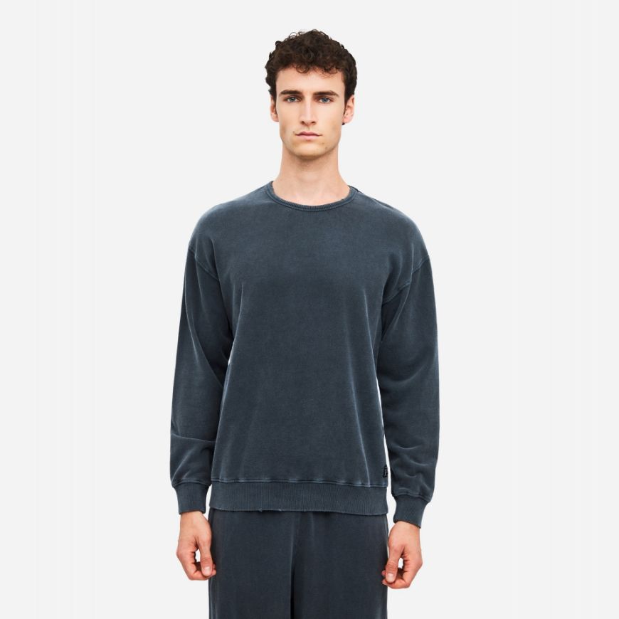 Снимка на DIRTY LAUNDRY МЪЖКИ СУИТШЪРТ CLASSIC CREWNECK VINTAGE BLUE