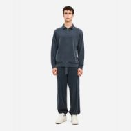 Снимка на DIRTY LAUNDRY МЪЖКИ СУИТШЪРТ DROPPED SHOULDER HALF-ZIP CREWNECK VINTAGE BLUE 4