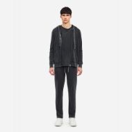 Снимка на DIRTY LAUNDRY МЪЖКИ СУИТШЪРТ REGULAR KNITTED SLUB FULL ZIP VINTAGE BLACK 4