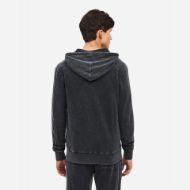 Снимка на DIRTY LAUNDRY МЪЖКИ СУИТШЪРТ REGULAR KNITTED SLUB FULL ZIP VINTAGE BLACK 3