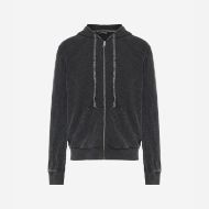 Снимка на DIRTY LAUNDRY МЪЖКИ СУИТШЪРТ REGULAR KNITTED SLUB FULL ZIP VINTAGE BLACK 5