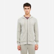 Снимка на DIRTY LAUNDRY МЪЖКИ СУИТШЪРТ REGULAR KNITTED SLUB FULL ZIP VINTAGE GREIGE 1