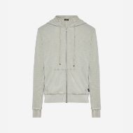 Снимка на DIRTY LAUNDRY МЪЖКИ СУИТШЪРТ REGULAR KNITTED SLUB FULL ZIP VINTAGE GREIGE 5
