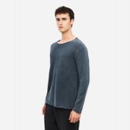 Picture of DIRTY LAUNDRY MEN'S RAW EDGES LONGSLEEVE VINTAGE BLUE 2