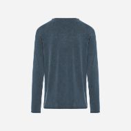 Picture of DIRTY LAUNDRY MEN'S RAW EDGES LONGSLEEVE VINTAGE BLUE 6
