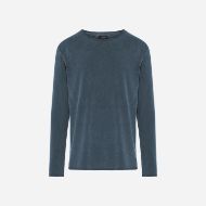 Picture of DIRTY LAUNDRY MEN'S RAW EDGES LONGSLEEVE VINTAGE BLUE 5