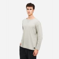 Picture of DIRTY LAUNDRY MEN'S OVERSIZED LONGSLEEVE VINTAGE GREIGE 2