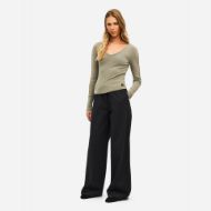 Снимка на DIRTY LAUNDRY ДАМСКИ ПАНТАЛОН WIDE LEG PANTS BLACK 5