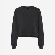 Picture of DIRTY LAUNDRY WOMEN'S OVERSIZED ASSYMETRIC CREWNECK VINTAGE BLACK 5