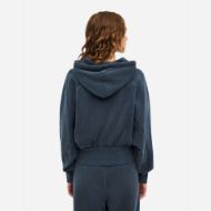 Picture of DIRTY LAUNDRY WOMEN'S CROPPED RAGLAN HOODIE VINTAGE BLUE 3
