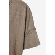 Снимка на DIRTY LAUNDRY ДАМСКИ ТОП OVERSIZED V-NECK T-SHIRT VINTAGE ROCK 4