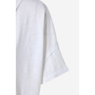 Снимка на DIRTY LAUNDRY ДАМСКИ ТОП OVERSIZED V-NECK T-SHIRT WHITE 8
