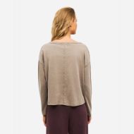 Снимка на DIRTY LAUNDRY ДАМСКИ ТОП V NECK RELAXED LONGSLEEVE VINTAGE ROCK 3