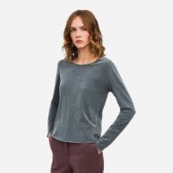 Снимка на DIRTY LAUNDRY ДАМСКИ ТОП ROUND NECK LONGSLEEVE VINTAGE GREY 2