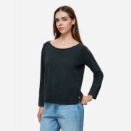 Снимка на DIRTY LAUNDRY ДАМСКИ ТОП RAGLAN LONGSLEEVE VINTAGE BLACK 2