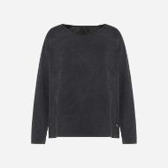 Снимка на DIRTY LAUNDRY ДАМСКИ ТОП RAGLAN LONGSLEEVE VINTAGE BLACK 5
