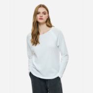 Снимка на DIRTY LAUNDRY ДАМСКИ ТОП RAGLAN LONGSLEEVE WHITE 1