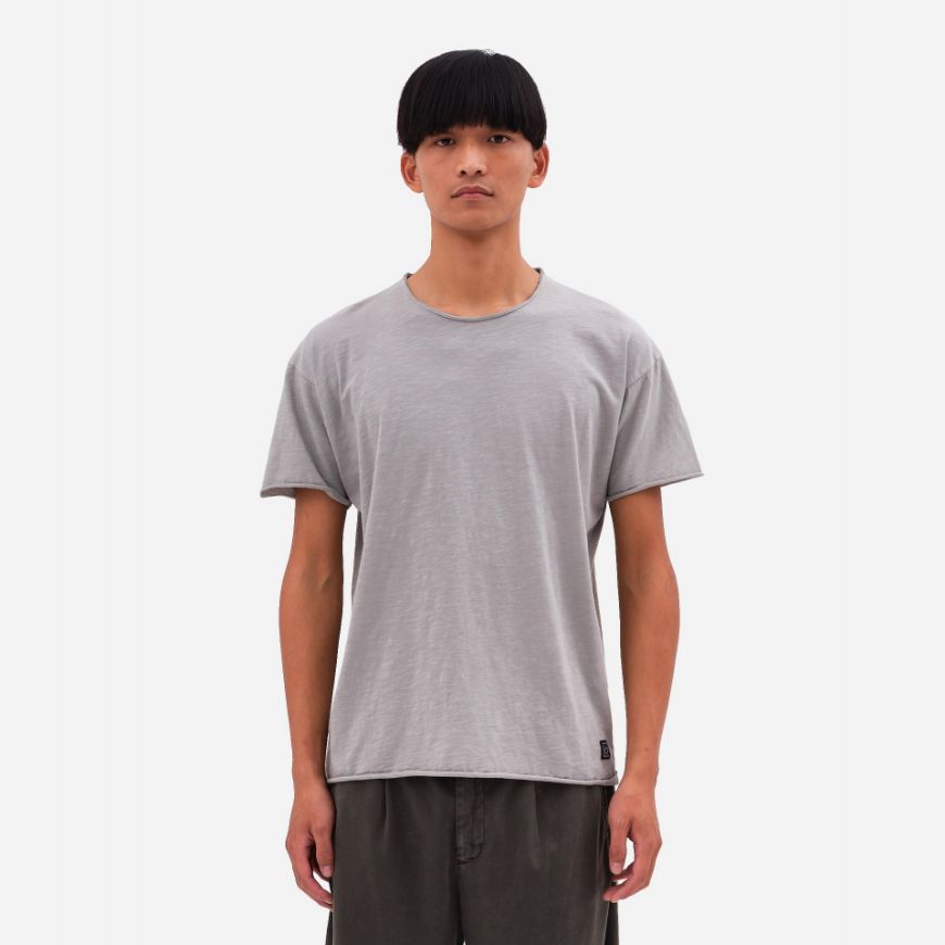 Picture of DIRTY LAUNDRY MEN'S RELAXED SLEEVES T-SHIRT VINTAGE GREIGE