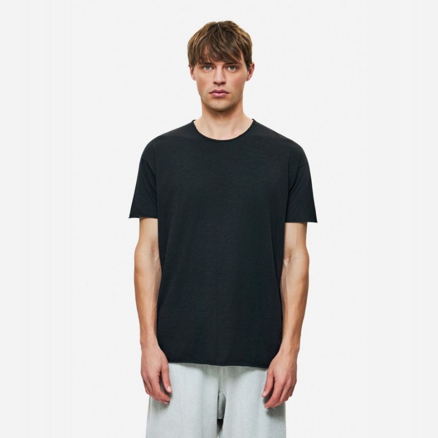 Picture of DIRTY LAUNDRY MEN'S RELAXED SLEEVES T-SHIRT BLACK